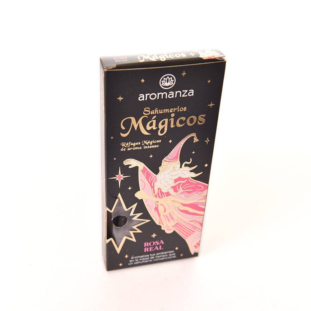INCENSO MÁGICO ROSA REAL AROMANZA - Imagem 3