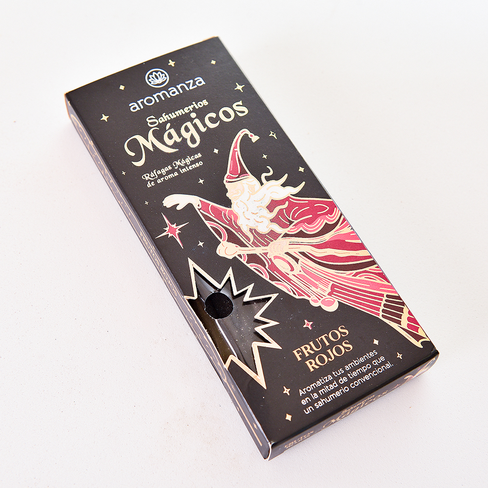 INCENSO MÁGICO FRUTOS ROJOS AROMANZA - Imagem 3