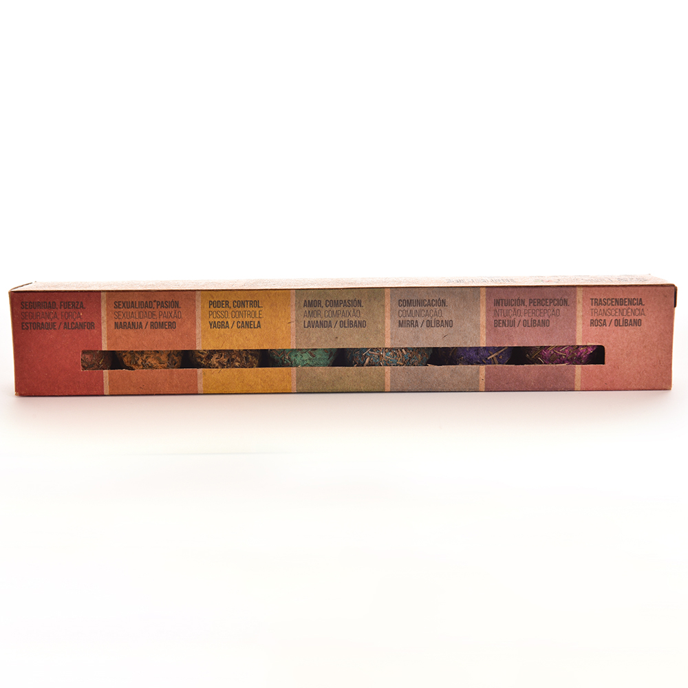 BOMBITA 7 CHAKRAS DEFUMAÇÃO SAGRADA MADRE - Imagem 3