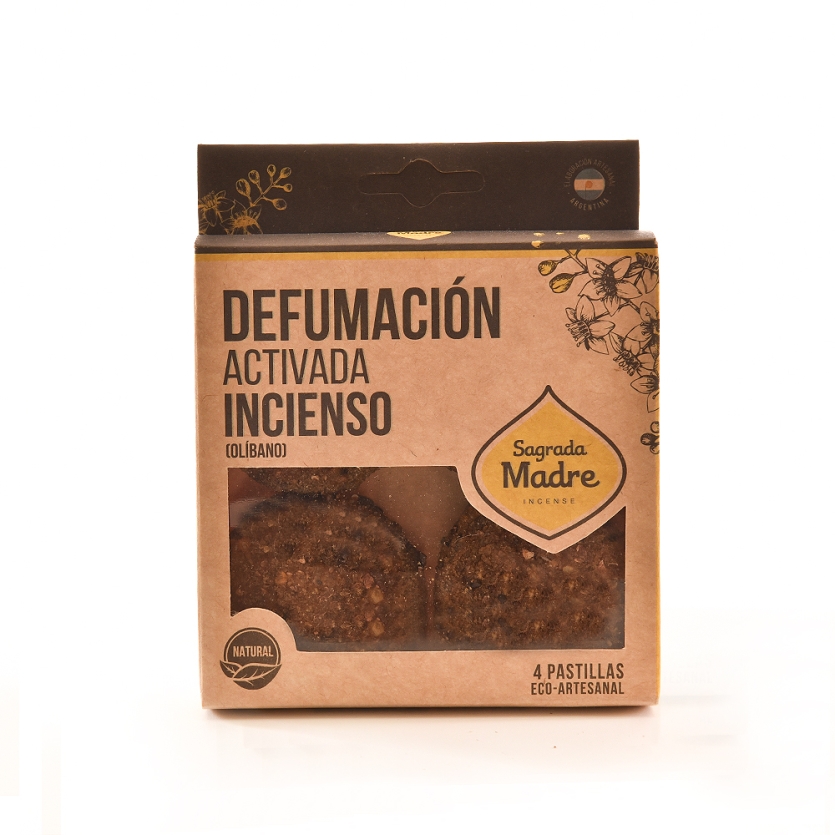 INCENSO LINEA PASTILHA OLIBANO SAGRADA MADRE