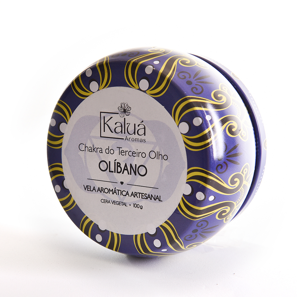 VELA MANDALA CHAKRA DO TERCEIRO OLHO - Imagem 3
