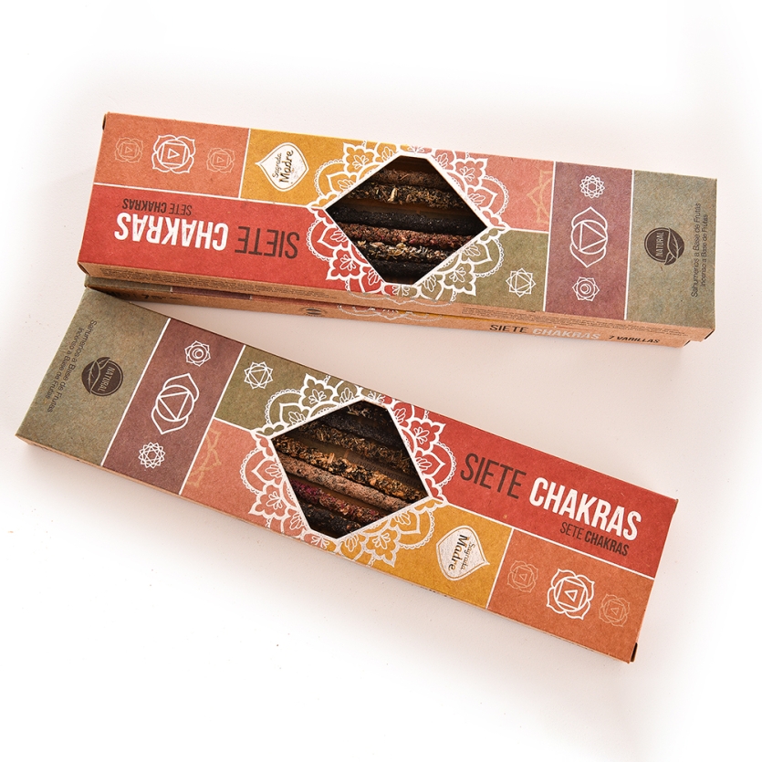 INCENSO DE ERVAS 7 CHAKRAS SAGRADA MADRE