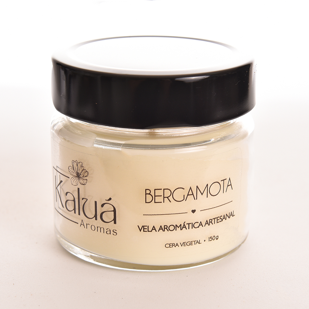 Vela Aromática Bergamota 150g – Aroma Cítrico e Revigorante, Queima Longa, Decorativa e Vegana - Pianezza - Imagem 2