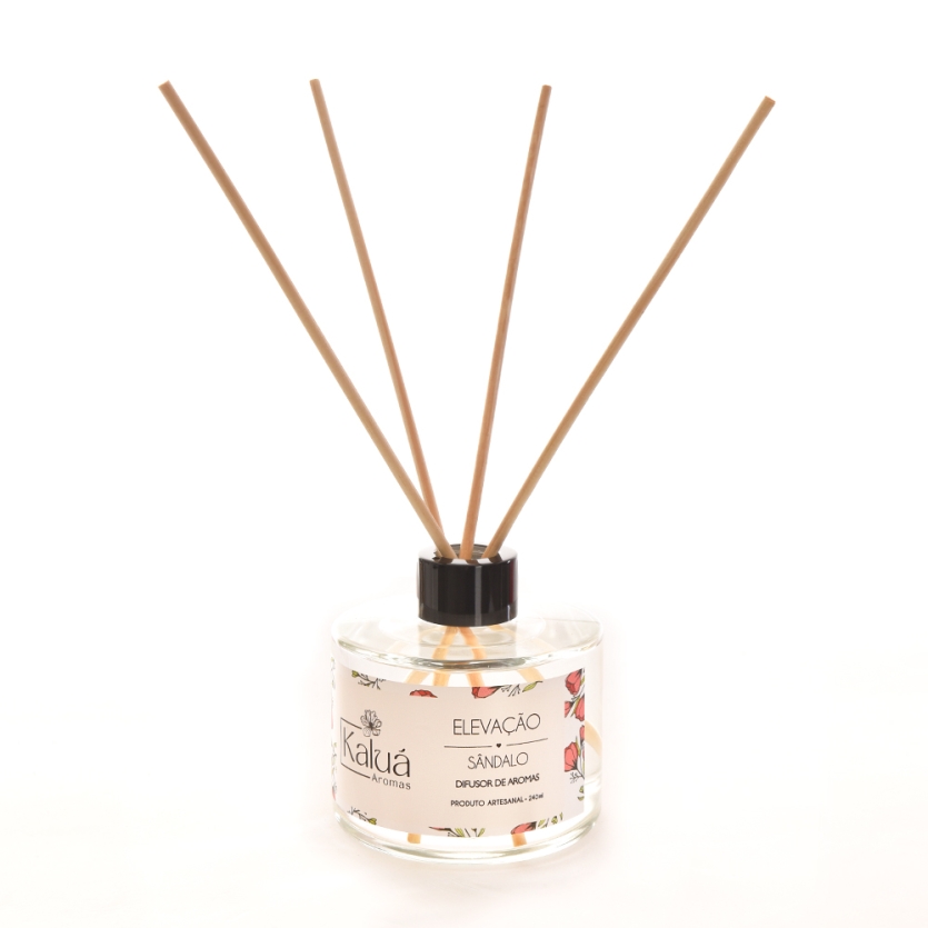 Difusor de Aromas Sândalo para Ambientes | Aromatizador Calmante, Purificação Energética, Casa e Trabalho